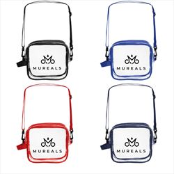 JH30094 Clear Crossbody Bag With Custom Imprint
